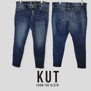 Kut From the Kloth Women's Toothpick Skinny Denim Jeans Size 36 X 32